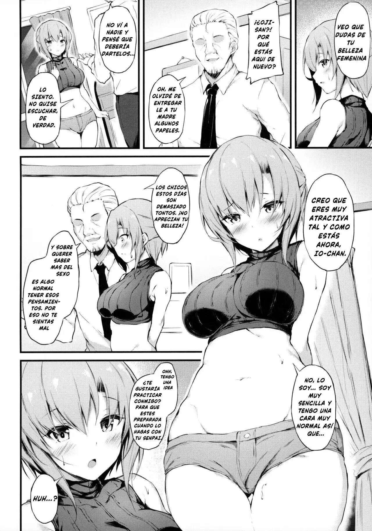 Kanojo ga Boyish ni Nayamu Riyuu -Kyonyuu Shoujo to Choiwaru Oji-san no Kankei- page 5 full