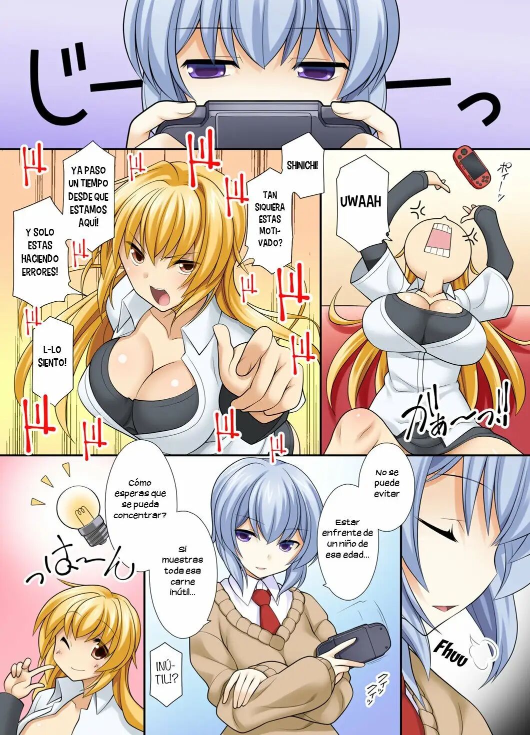 Shota Otouto wo Kyouyuu Suru Ane tte dou? ~ Nee-chan, nanka Ore, Hen na Kanji... page 6 full