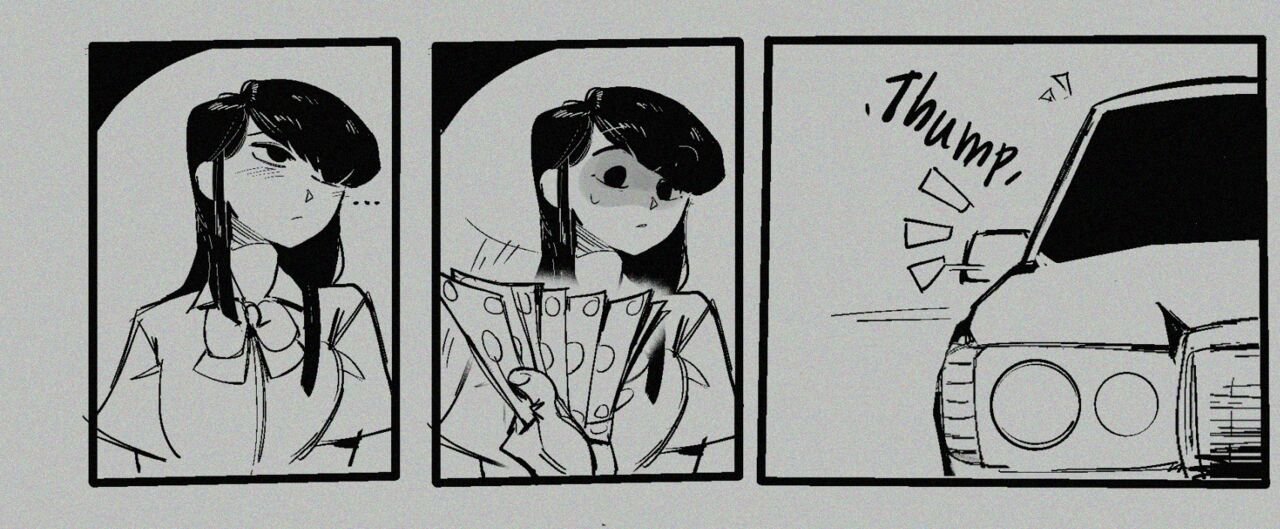 Komi-San Comic Strip page 2 full