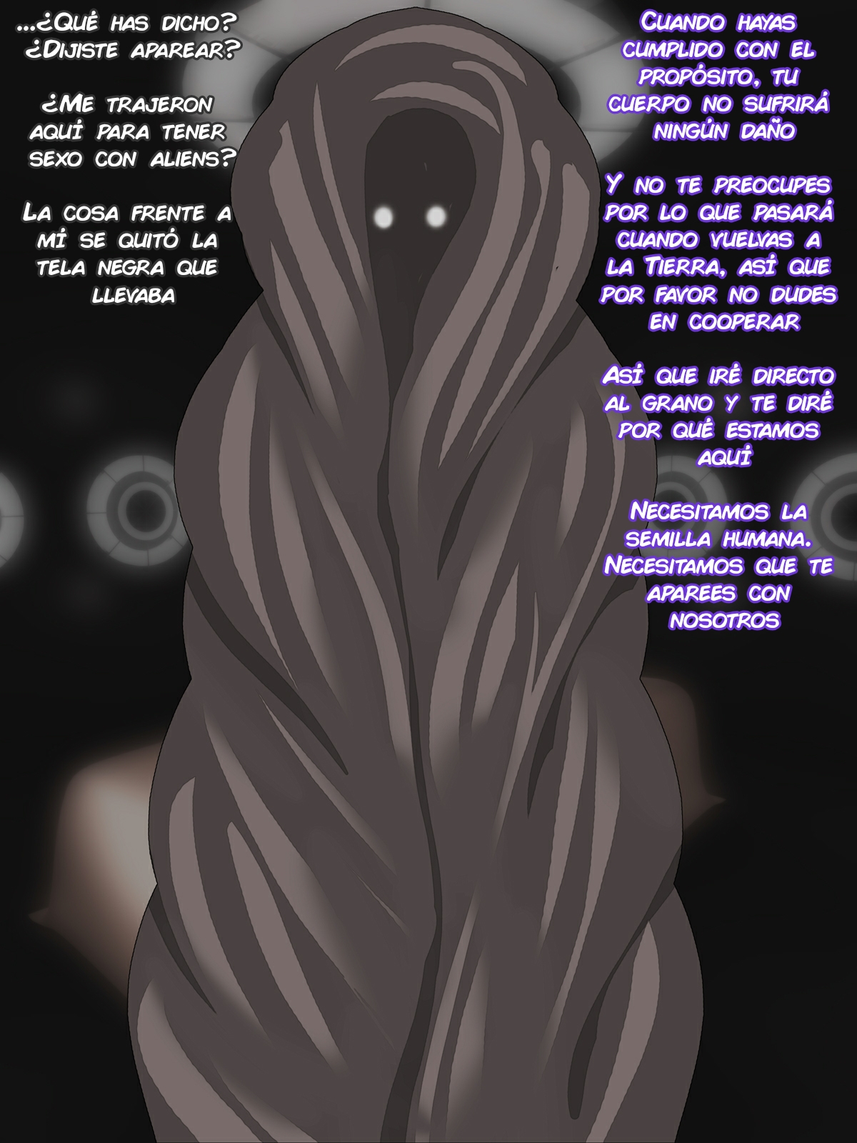 Uchuujin to Ishu Kouhai | Mestizaje con aliens page 9 full