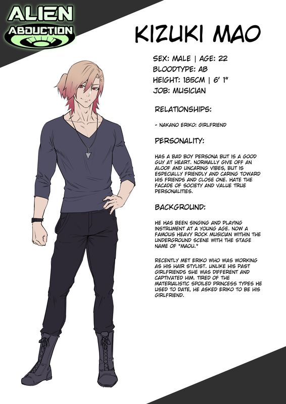 Alien Abduction Character Profiles page 6 full