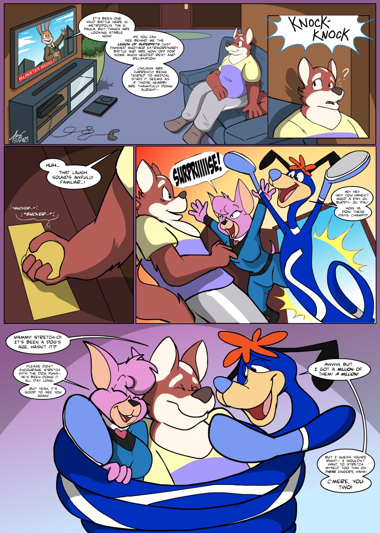 A Mammoth Stretch of a Tale page 1 full
