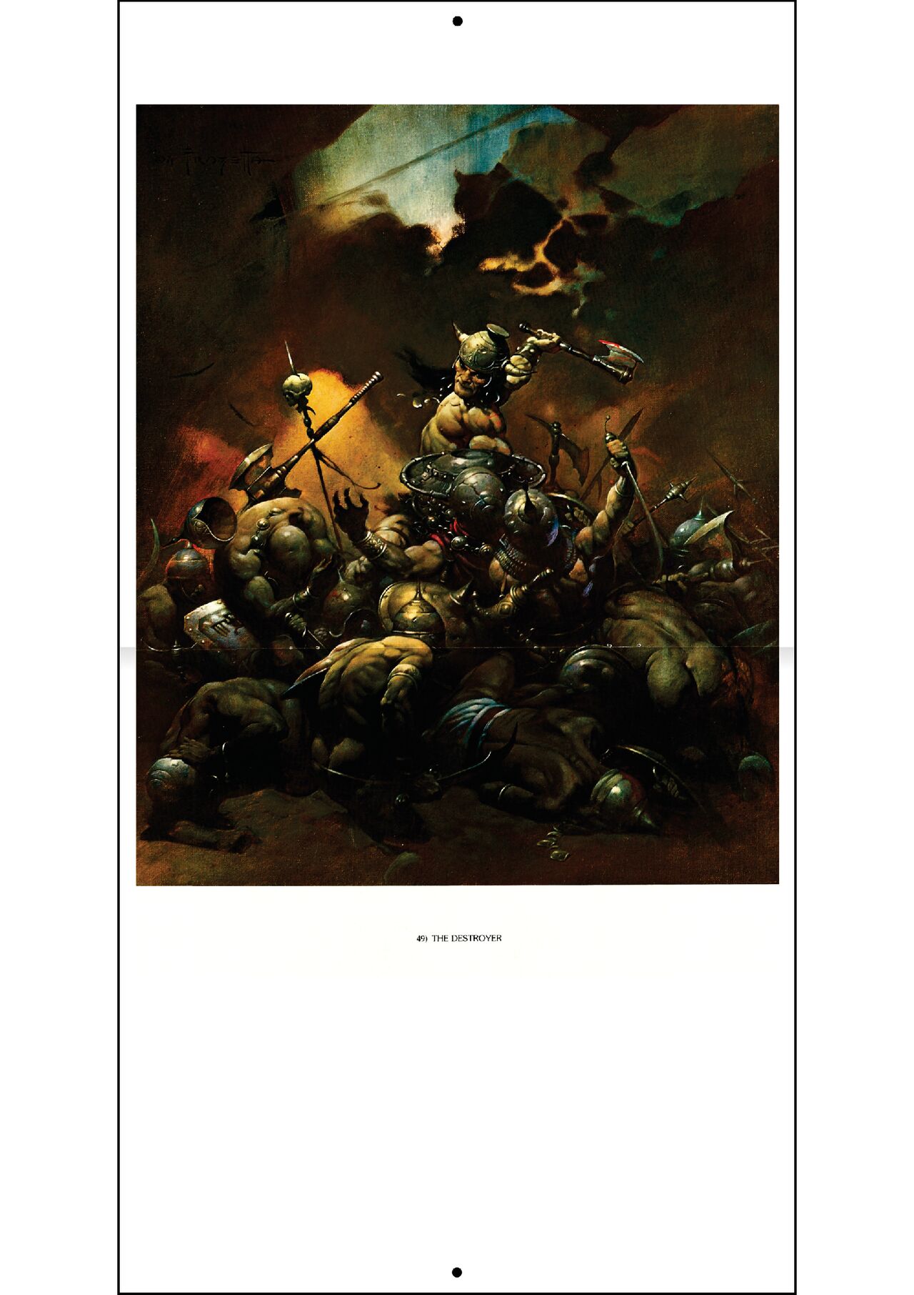 The 1977 Frank Frazetta Calendar page 7 full