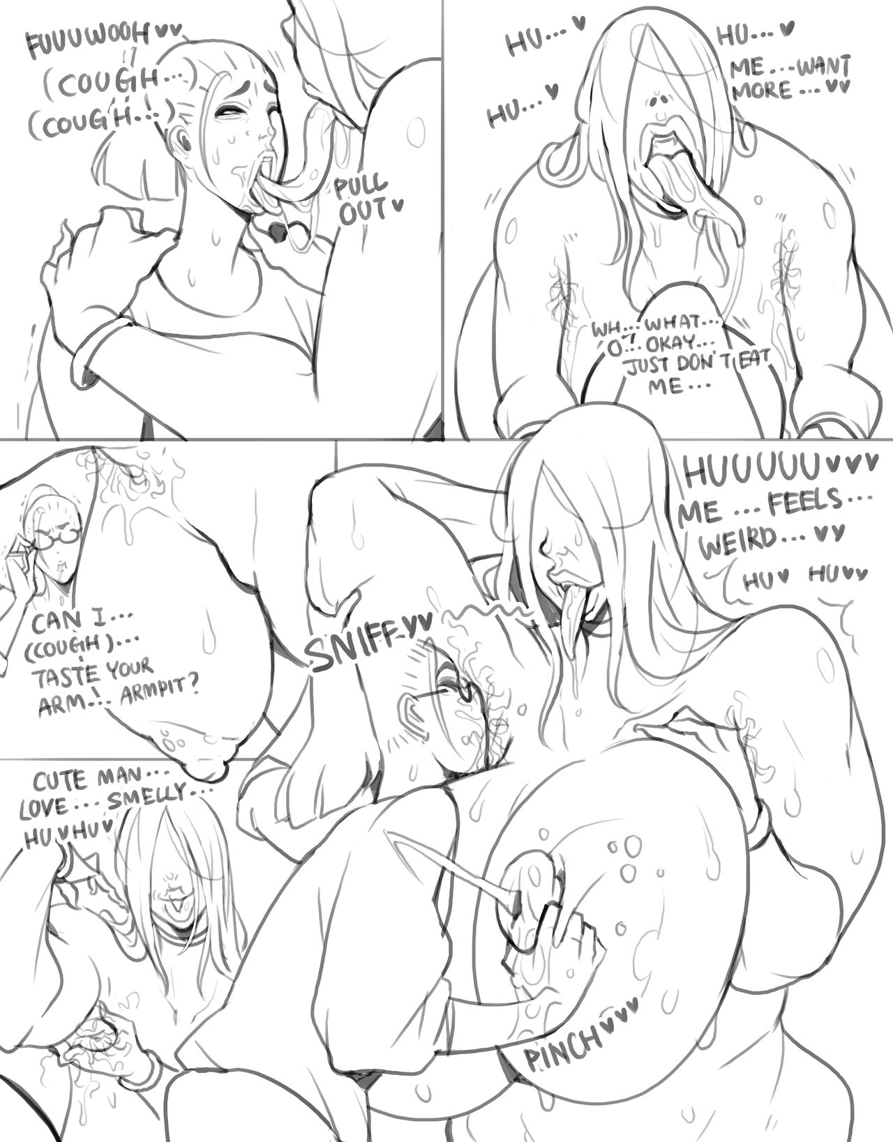 There is a Yokai Milf in the Forest!!! page 5 full