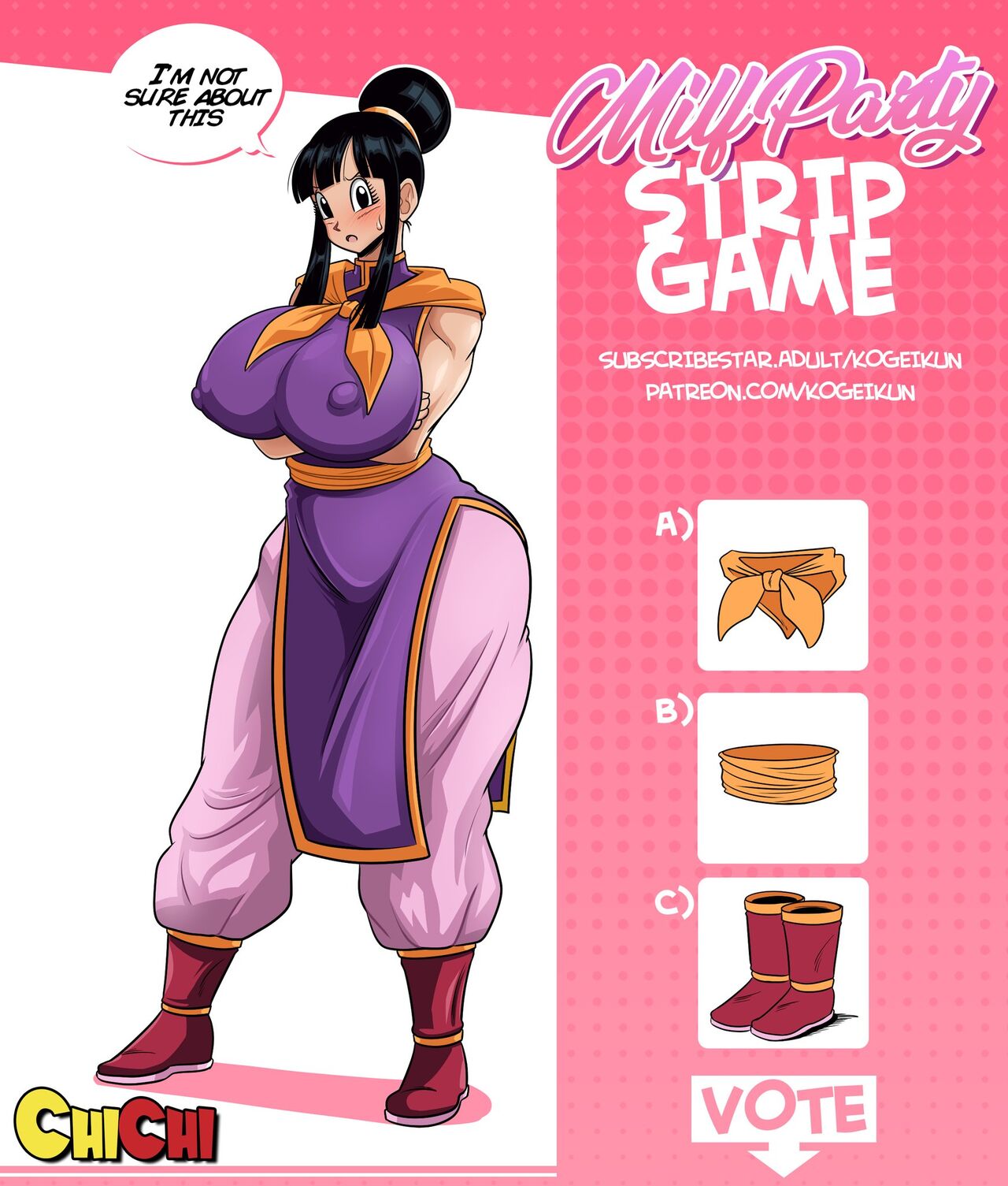 Chi Chi Strip Game page 1 full