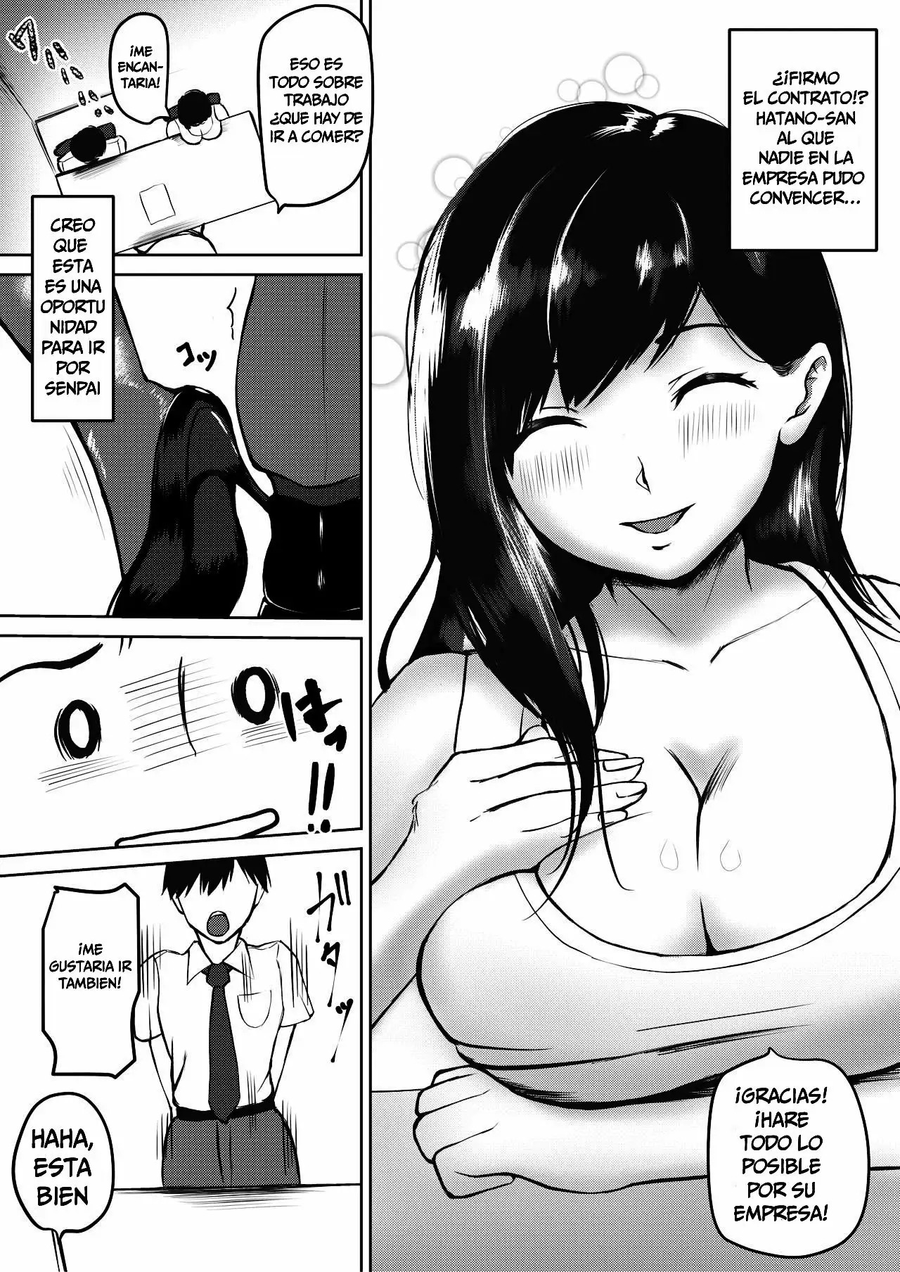 Majime Sugiru Senpai wa Service Zangyou de Asa made Ikasareru | Una Senpai Muy Seria en su Trabajo Hace Horas Extra y se Corre Hasta la Mañana page 6 full