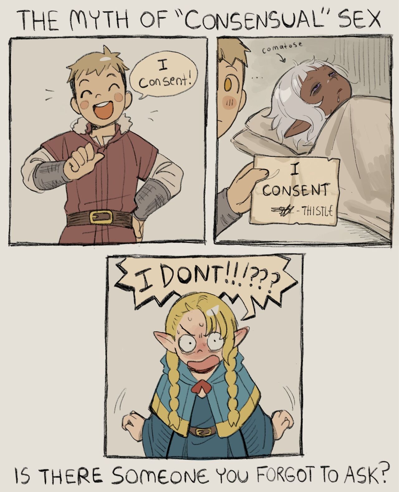 Dungeon Meshi - Thistle / Sissel page 1 full