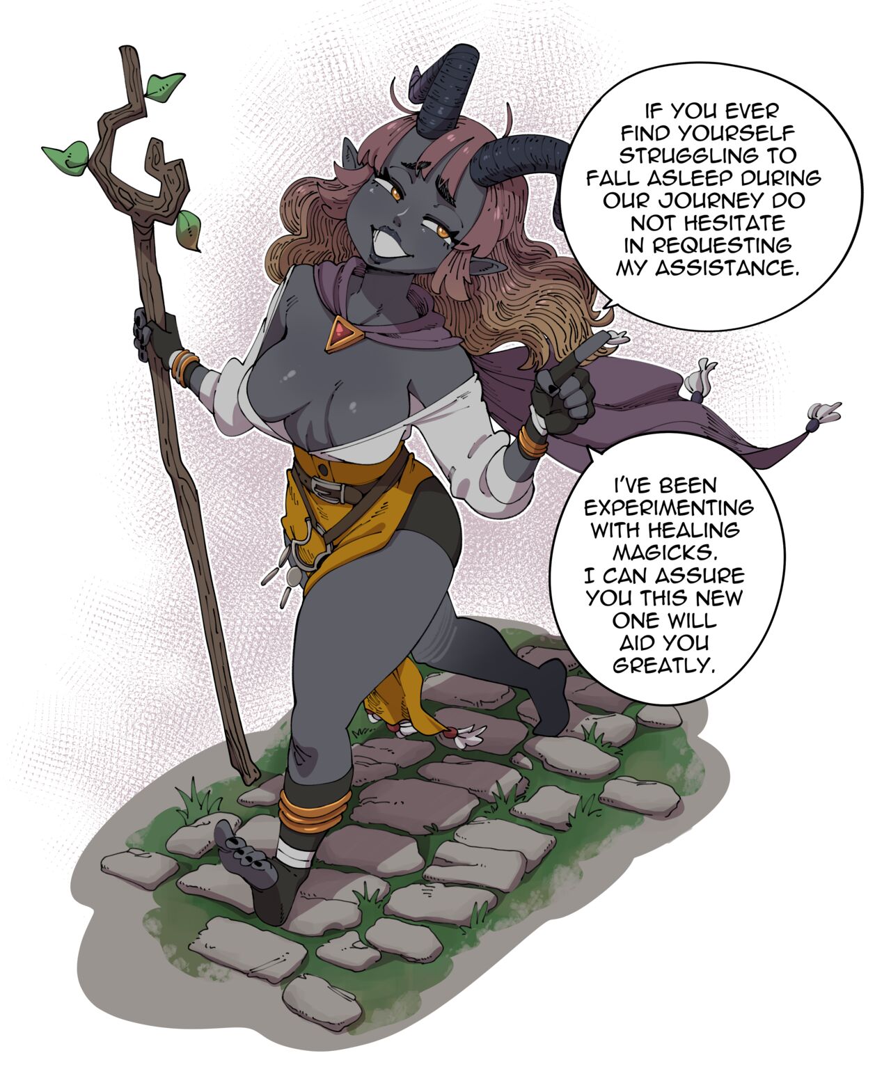 Thiefling Healer page 1 full