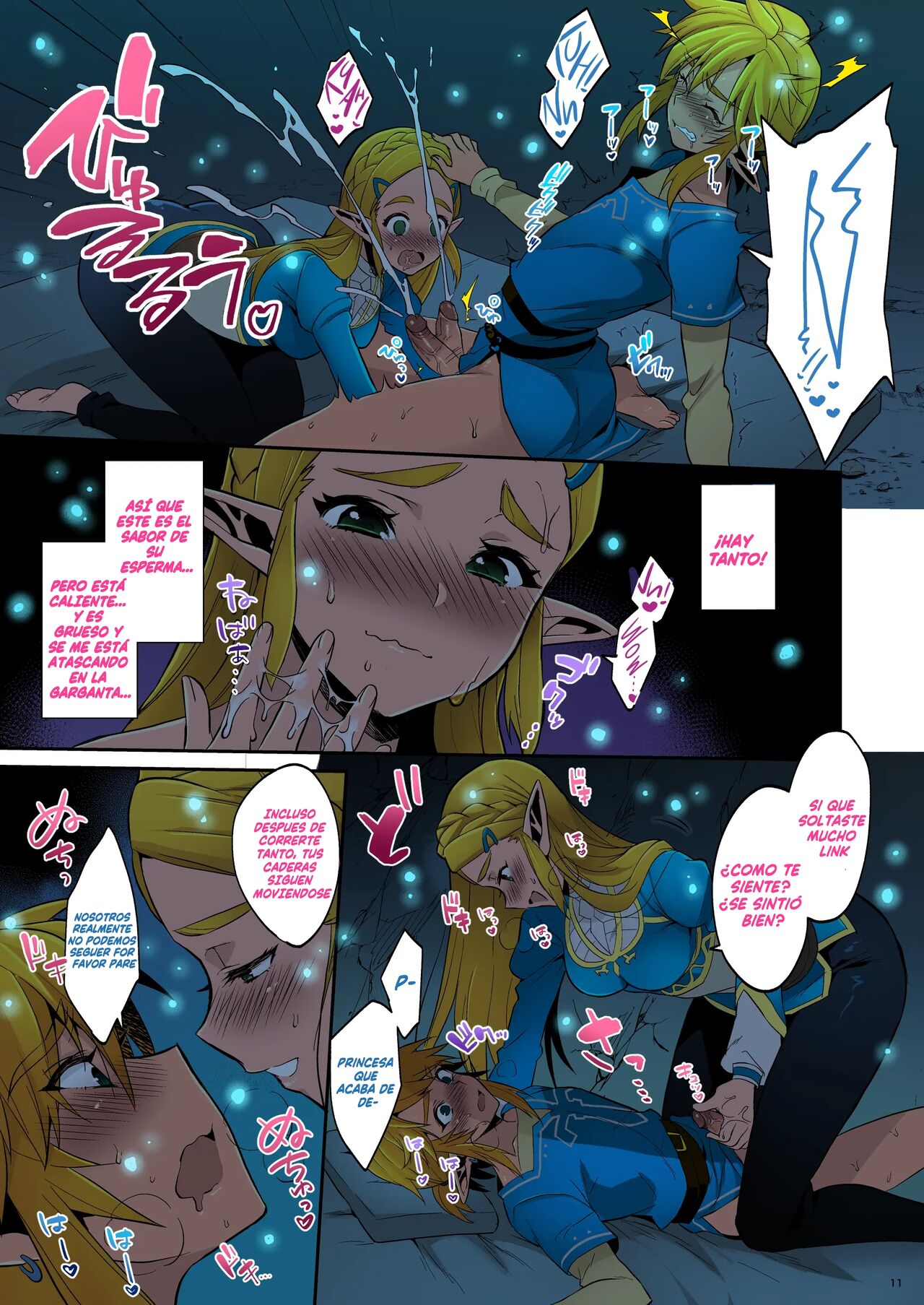 Hyrule Hanei no Tame no Katsudou! | Tomando Pasos para Asegurar a Hyrule con Prosperidad ¡Colorized! page 10 full