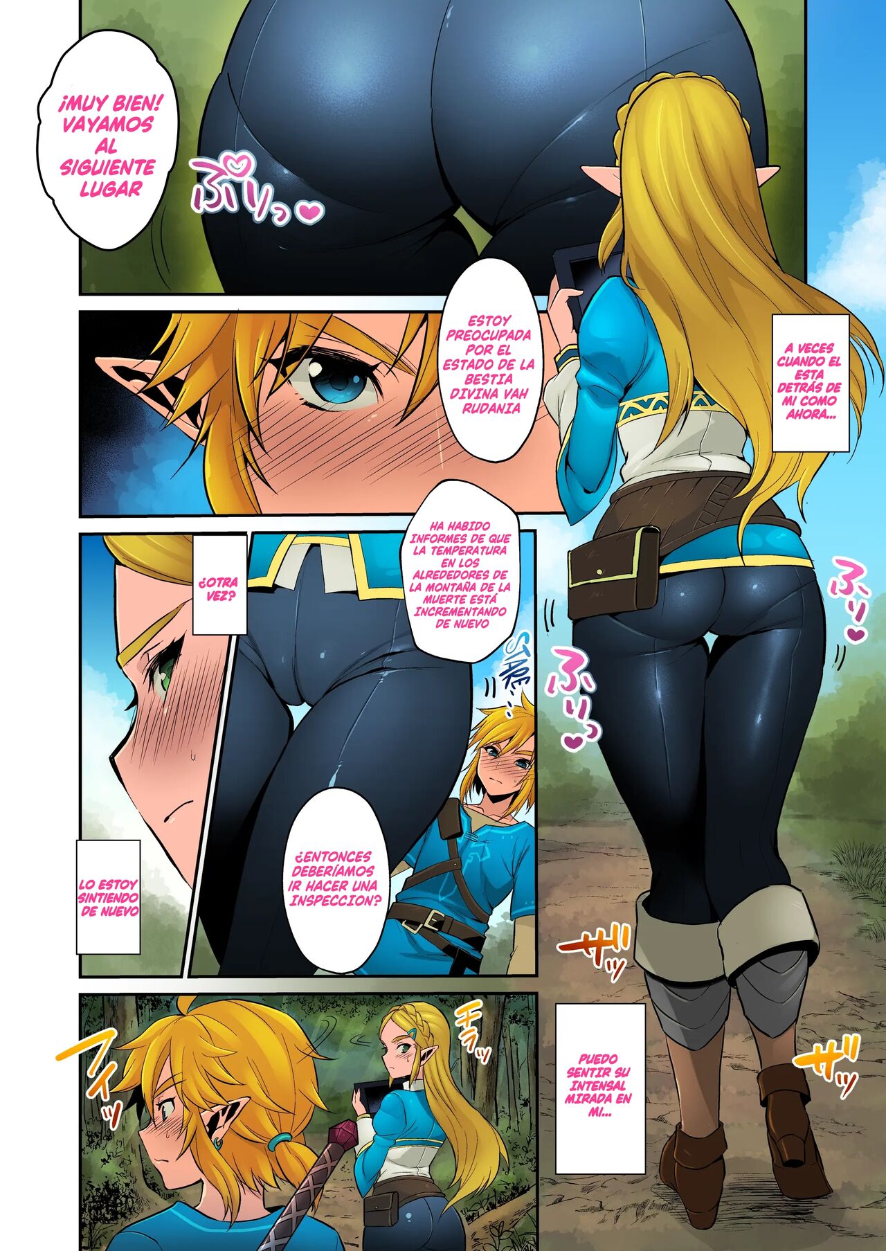 Hyrule Hanei no Tame no Katsudou! | Tomando Pasos para Asegurar a Hyrule con Prosperidad ¡Colorized! page 3 full