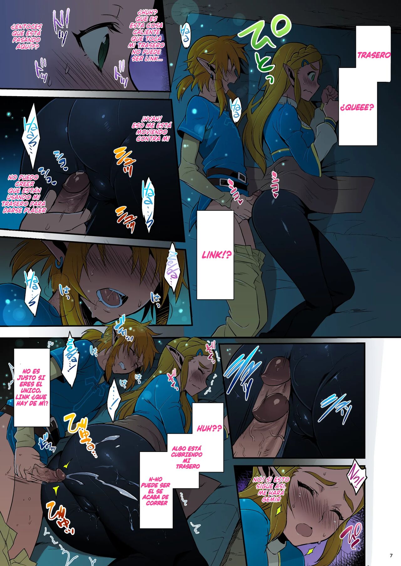 Hyrule Hanei no Tame no Katsudou! | Tomando Pasos para Asegurar a Hyrule con Prosperidad ¡Colorized! page 6 full