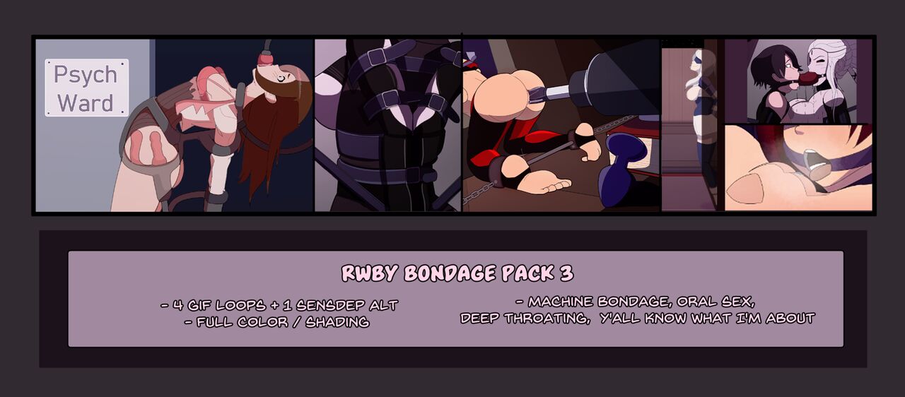 RWBY Bondage Animation page 1 full