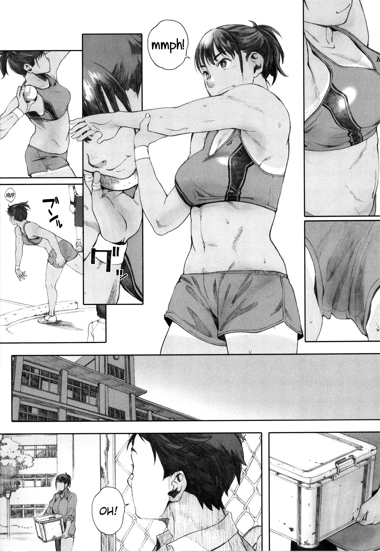 Hougan Kanojo Zenpen | Shot-put Girlfriend Partie Une page 4 full