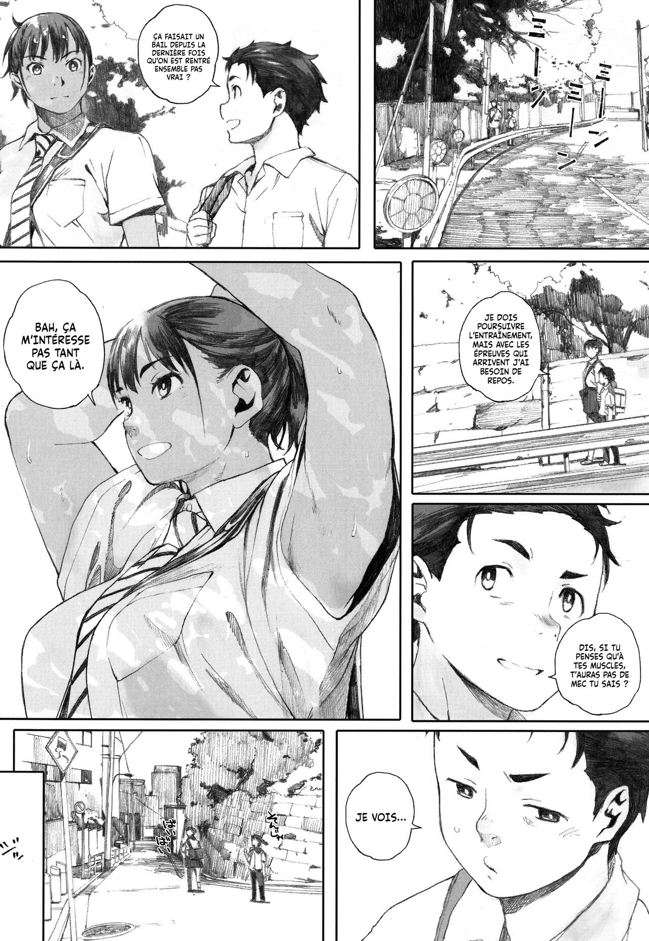 Hougan Kanojo Zenpen | Shot-put Girlfriend Partie Une page 9 full