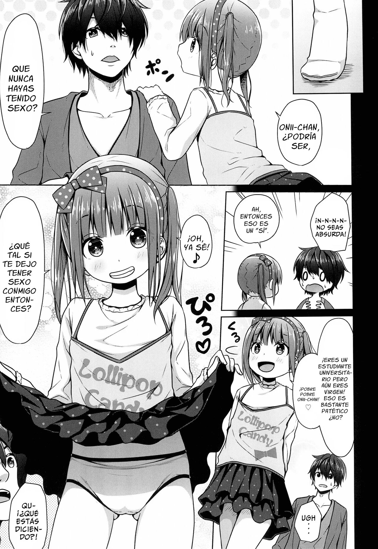 Ani ga Lolicon datta no de Imouto wa Doutei o Ubau koto ni shita | Como el Hermano Mayor es un Lolicon, Su Hermanita Decidió Quitarle su Virginidad page 7 full