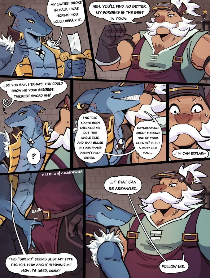 Dungeons of Aether Slade x Blacksmith page 2 full