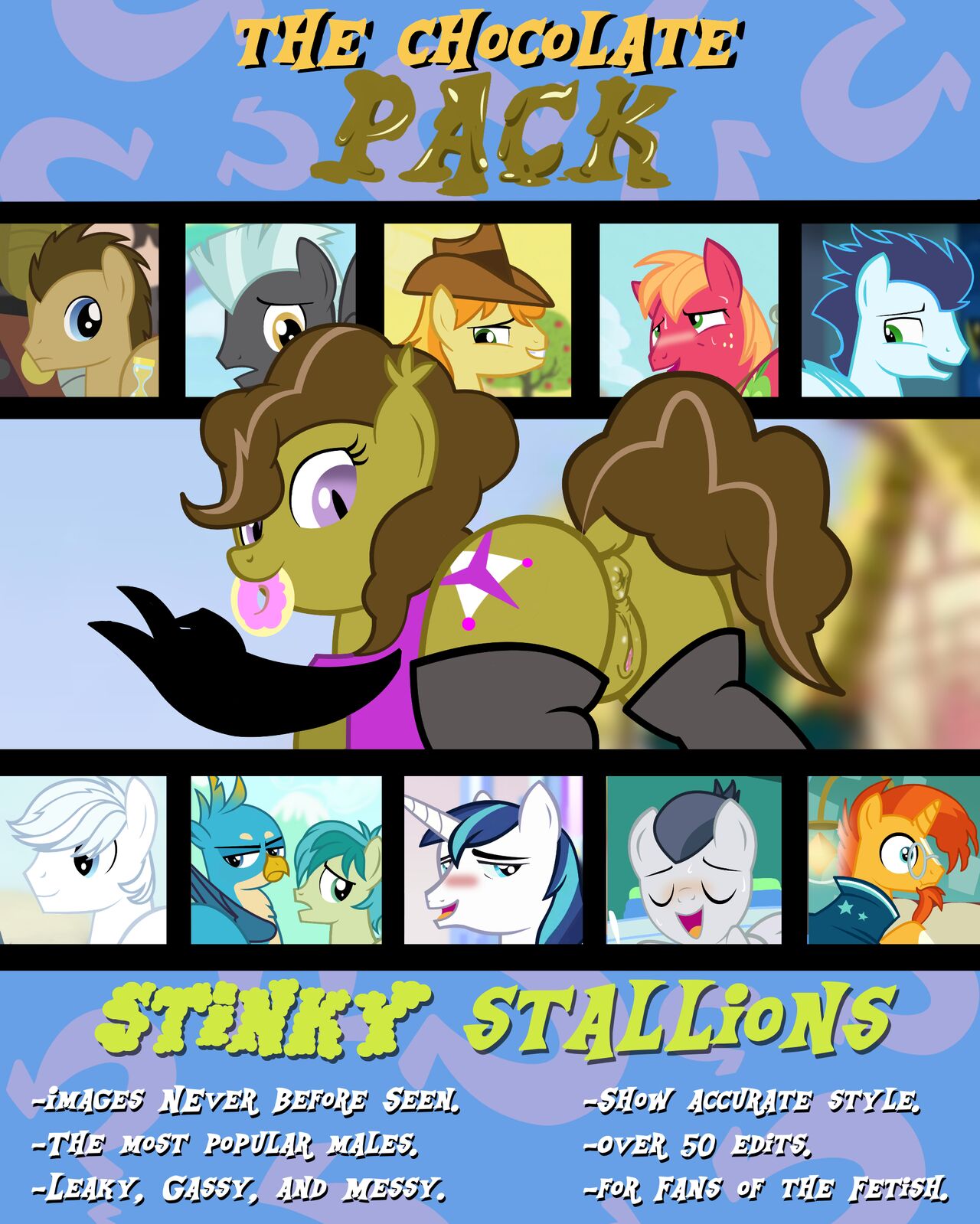 The Chocolate Pack 2: Stinky Stallions page 2 full