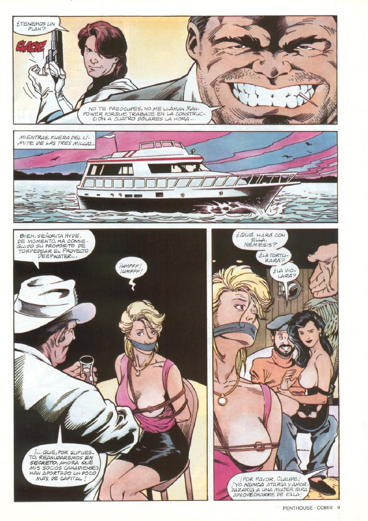 Penthouse Comix #9 page 9 full