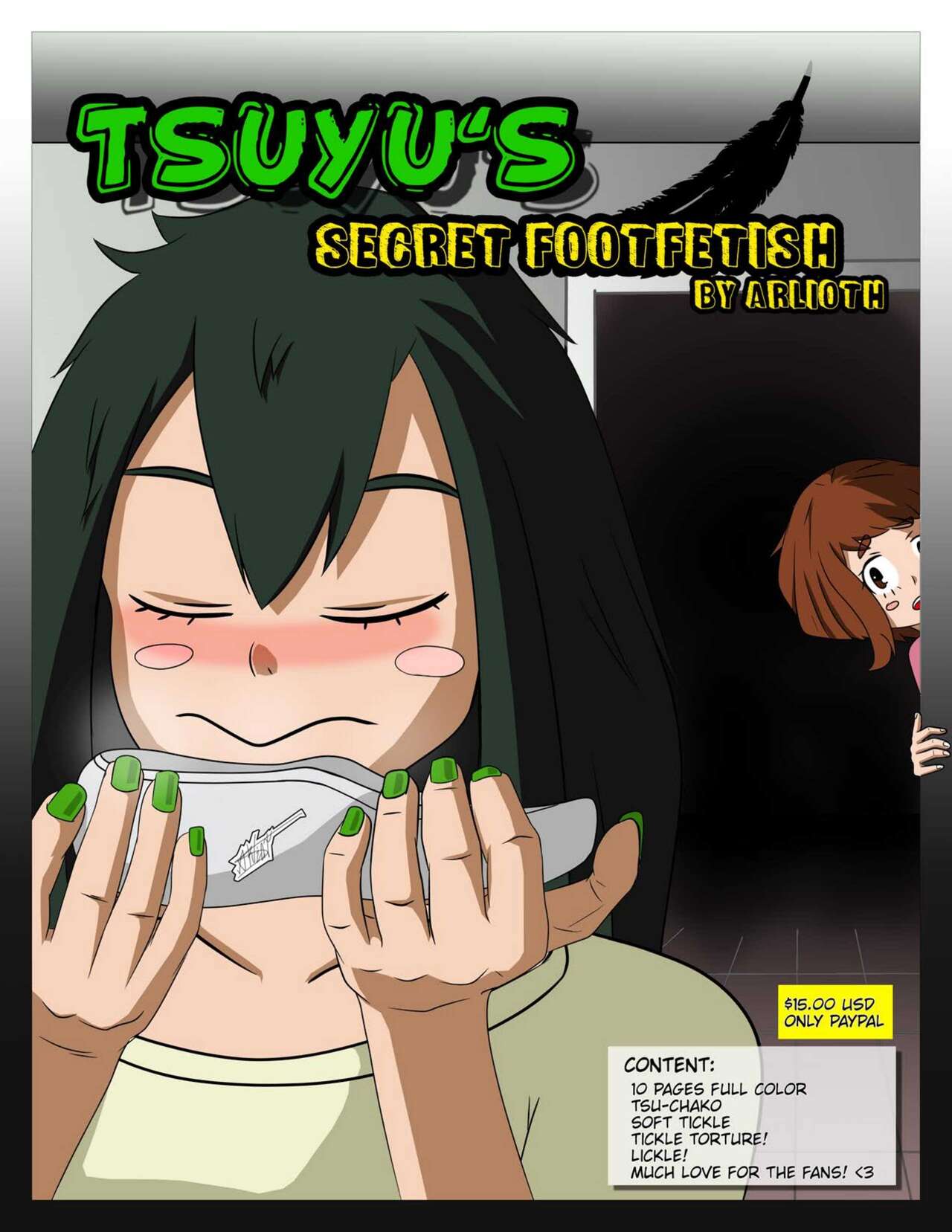 Tsuyu's Secret Foot Fetish page 1 full