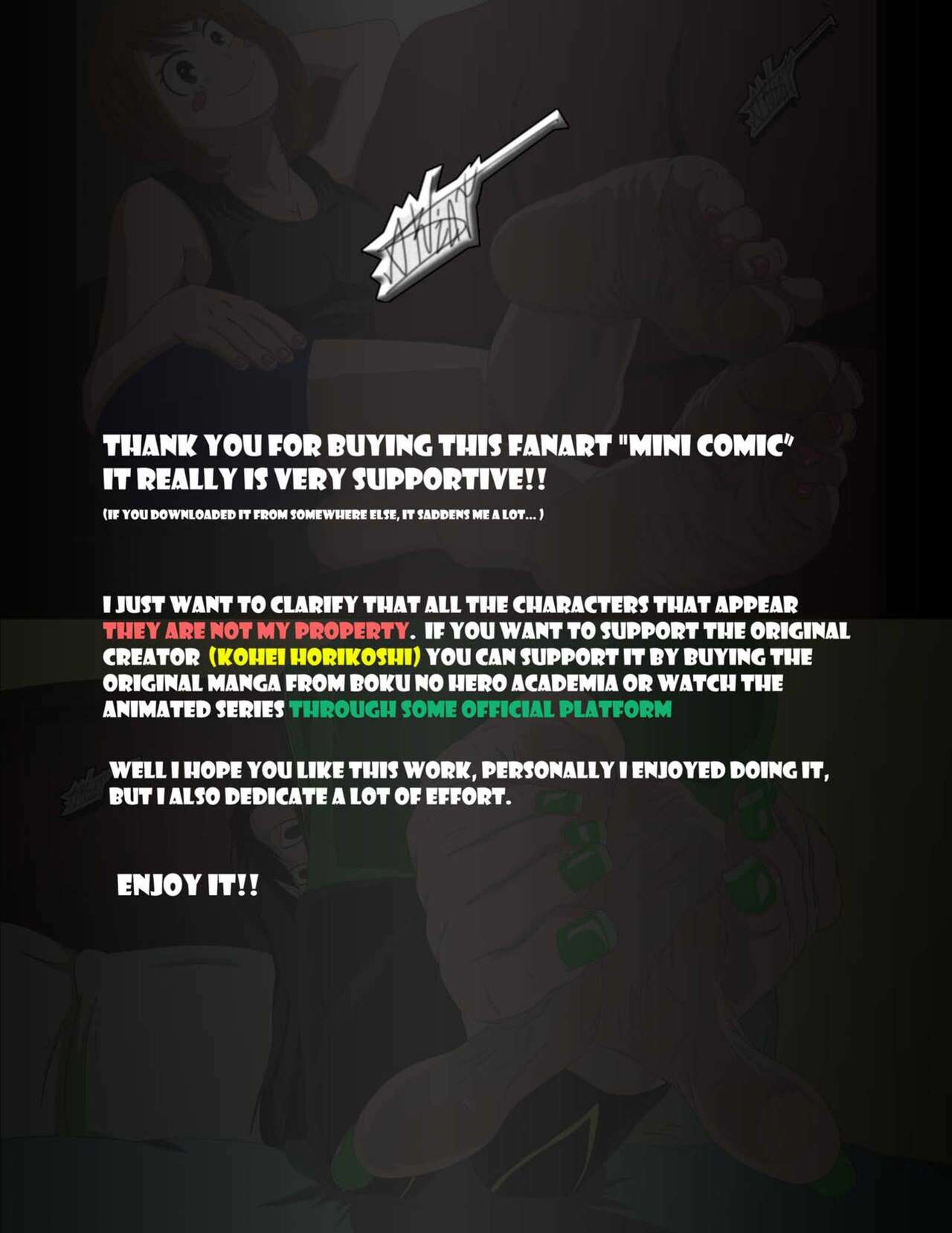 Tsuyu's Secret Foot Fetish page 2 full
