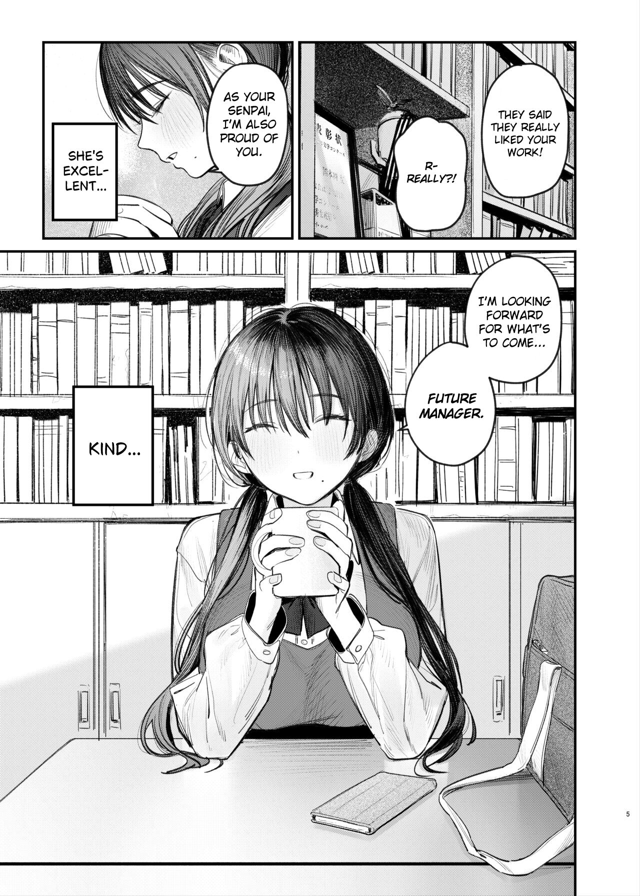 Zoku Kunikida Senpai no Kakushigoto  | Kunikida Senpai's Secret ・Continued page 4 full