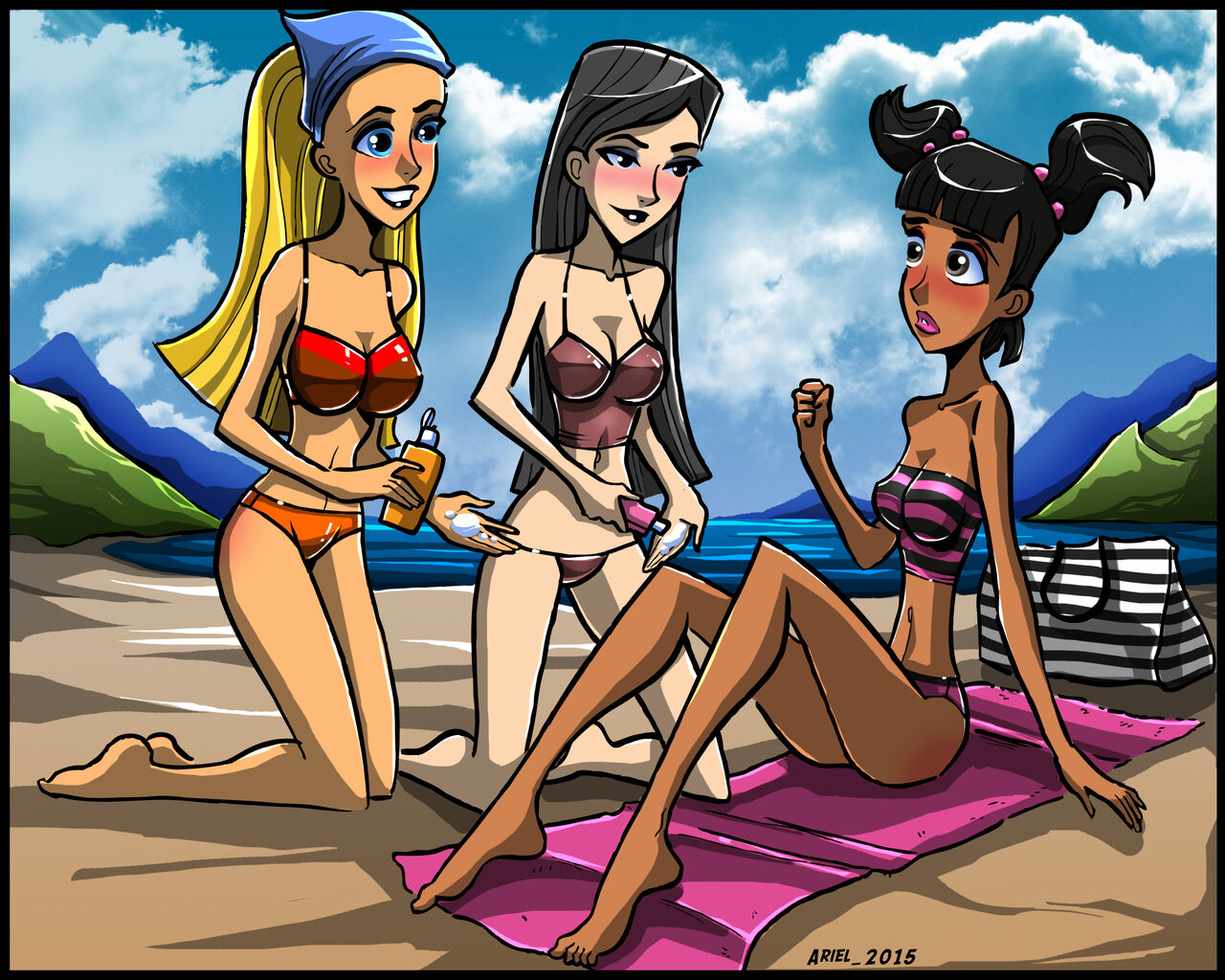 Total Drama Lotion Fatales, Volume 1 page 1 full