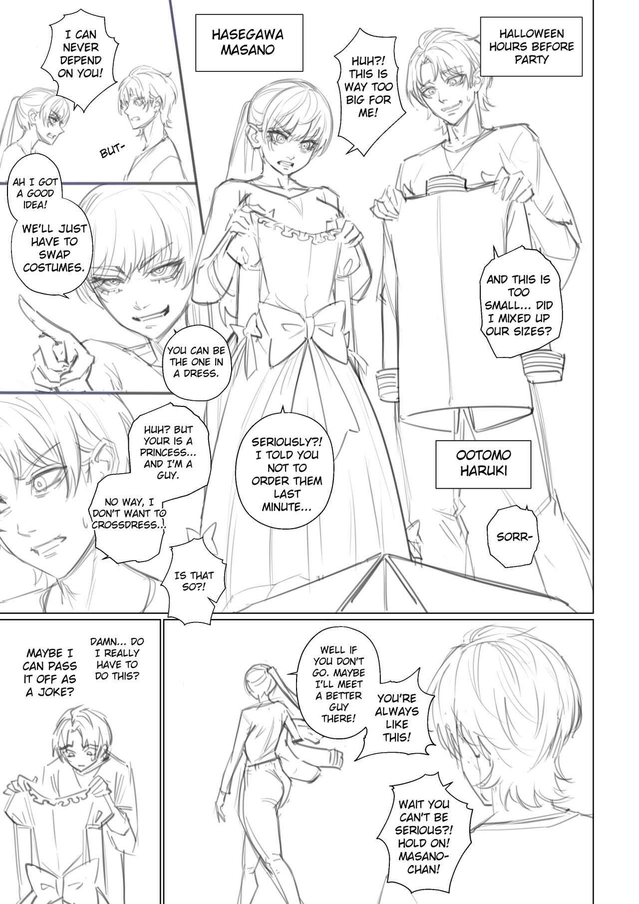 Halloween: Getting Into Character page 1 full