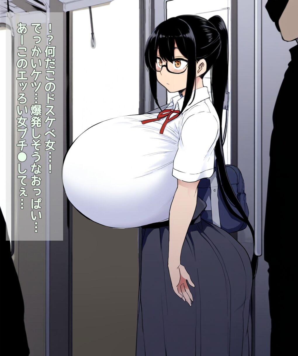 変態おっぱい優香ちゃんは通学電車で母乳垂れ流しガチイキSEXする page 3 full
