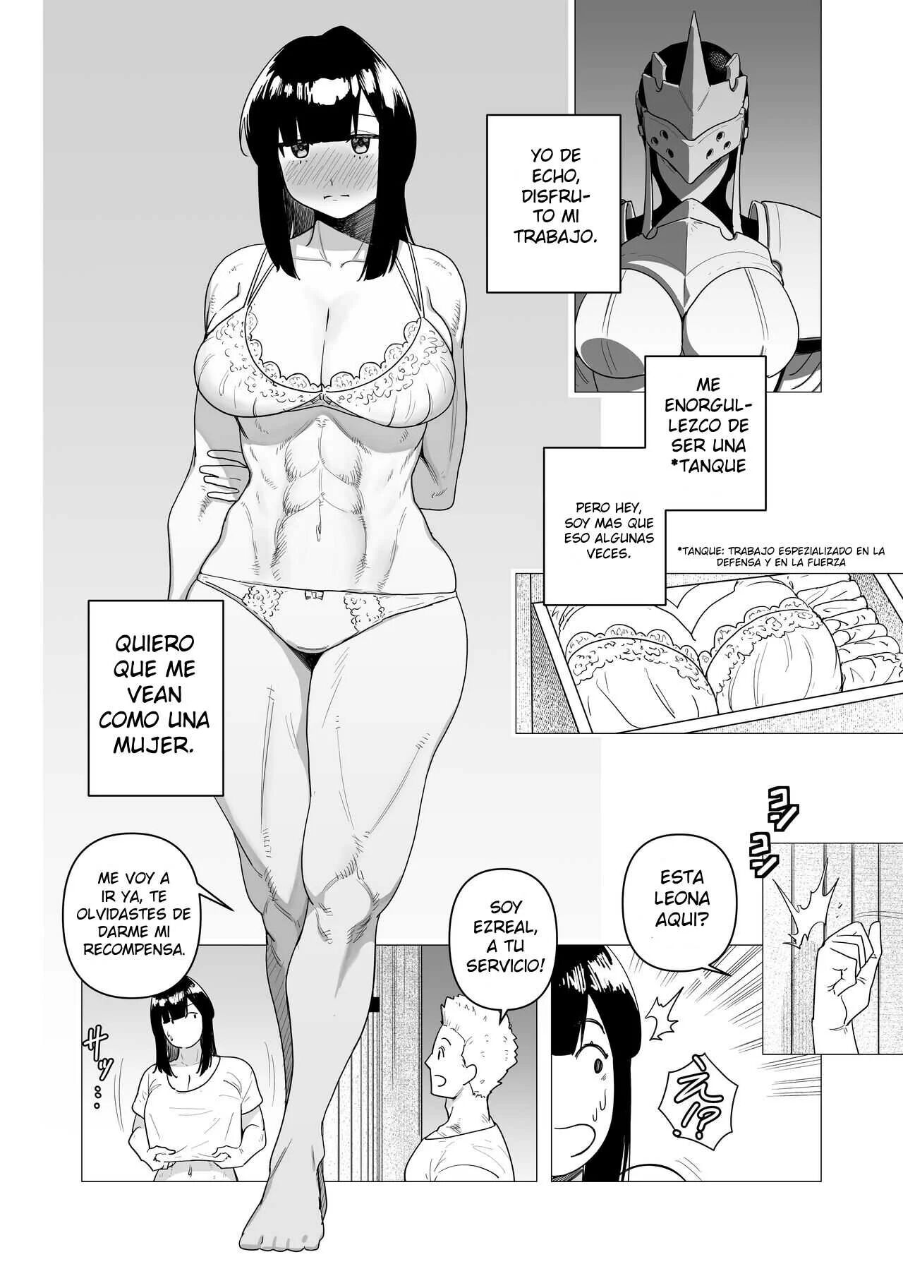 Tank Onna Kishi wa Dakaretai. page 6 full