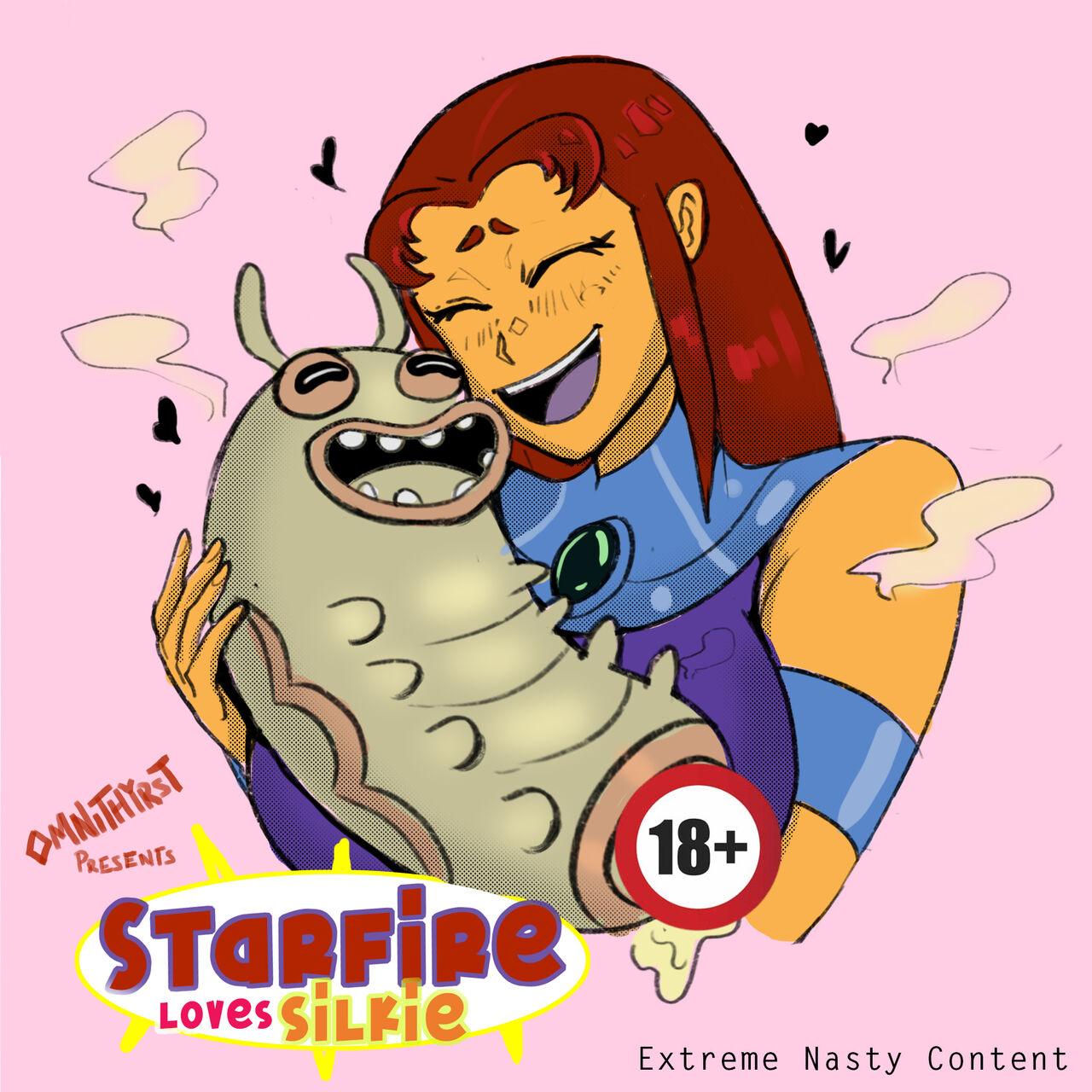 Starfire Loves Silkie page 1 full
