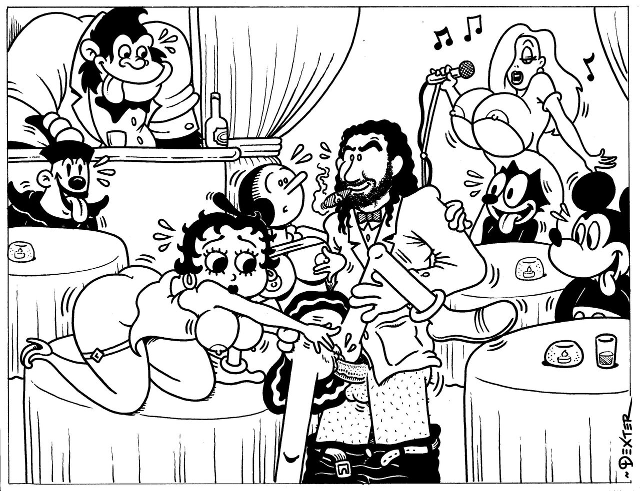 DP#86 - Olive Oyl & Betty Boop page 4 full