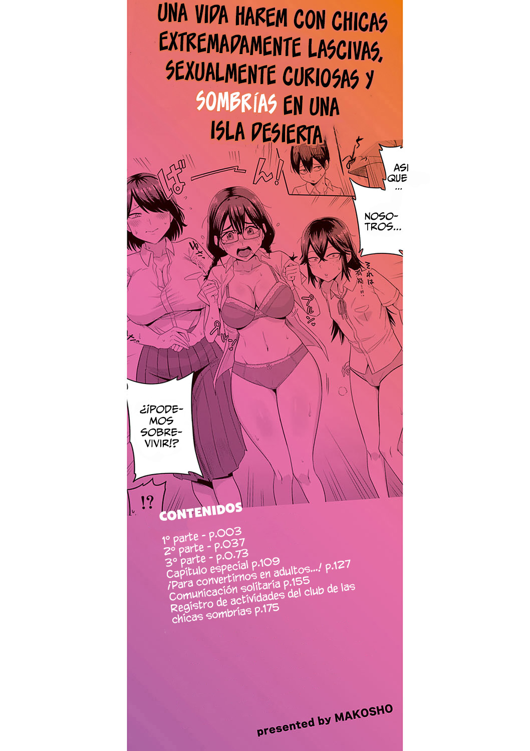 Mujintou de, SEX ni Kyoumi Shinshin na Dosukebe Inkya Joshi-tachi to Harem Life page 3 full