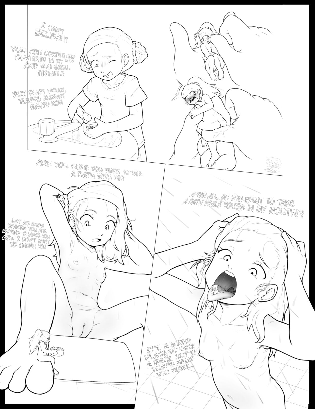 Maiko is invited to eat you page 6 full