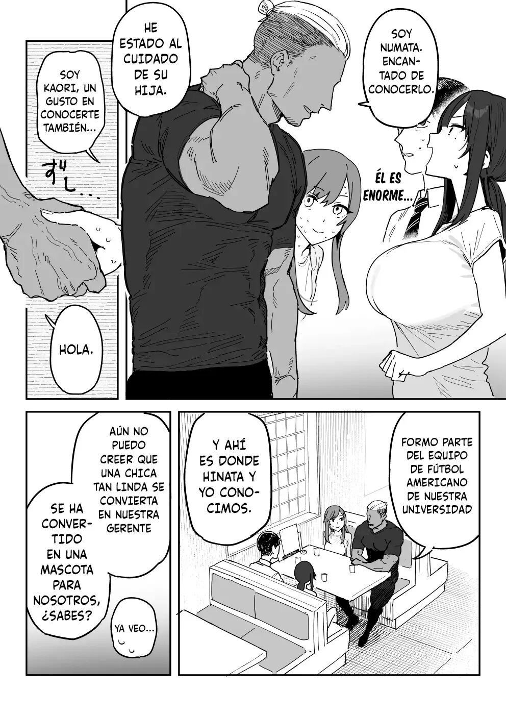 Tanesaki Kaori , Musume no Kawari ni Doujin AV Debut | Takesaki Kaori  Hace su Debut en un Douji AV en Lugar de su Hija page 6 full