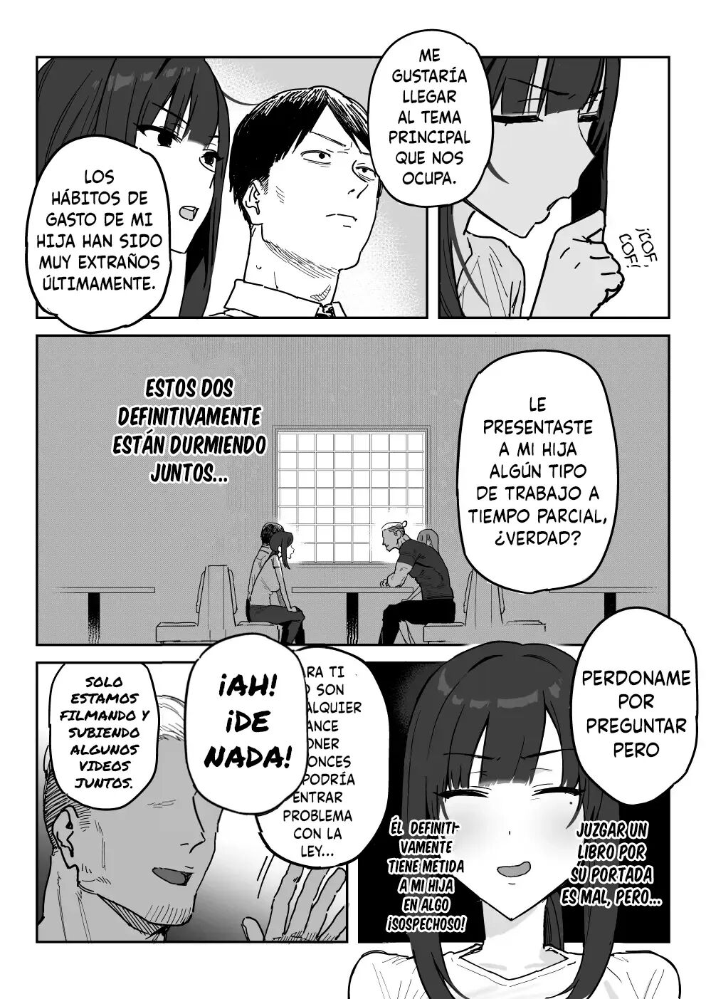 Tanesaki Kaori , Musume no Kawari ni Doujin AV Debut | Takesaki Kaori  Hace su Debut en un Douji AV en Lugar de su Hija page 7 full