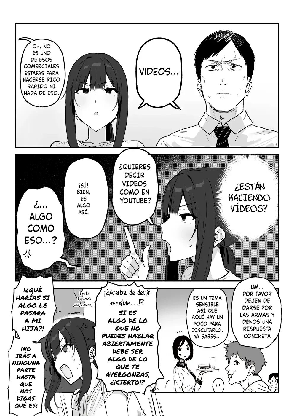 Tanesaki Kaori , Musume no Kawari ni Doujin AV Debut | Takesaki Kaori  Hace su Debut en un Douji AV en Lugar de su Hija page 8 full