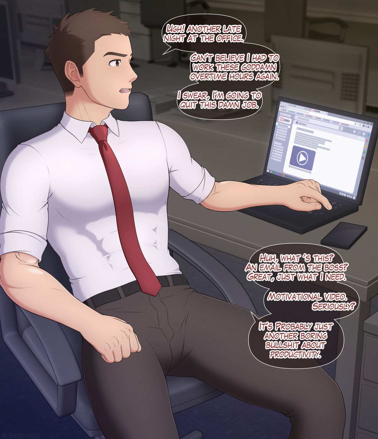 Hypno Office CG set page 7 full