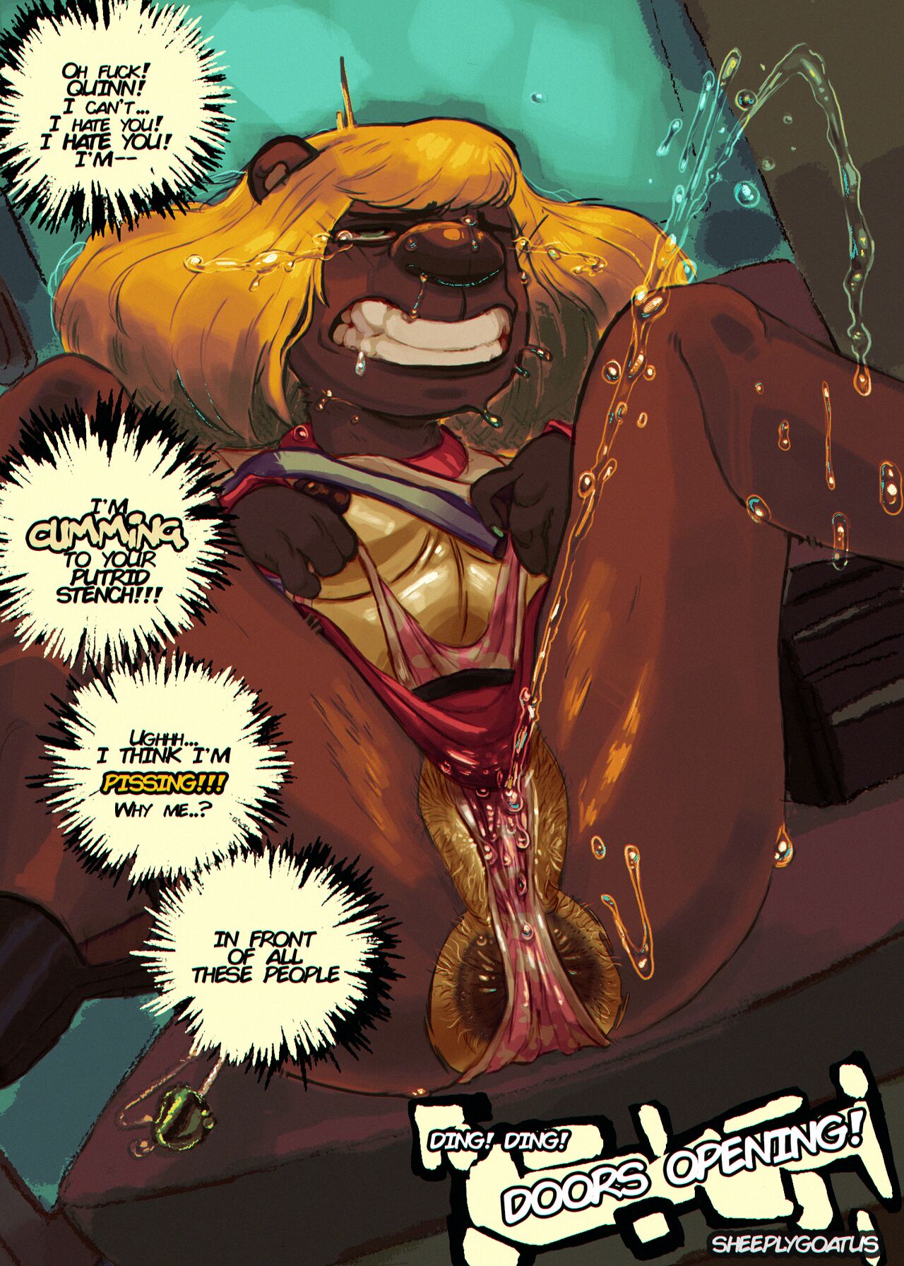 Train Tease page 9 full