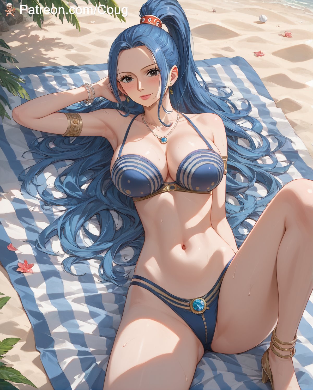 Nefertari Vivi hentai in One Piece page 3 full