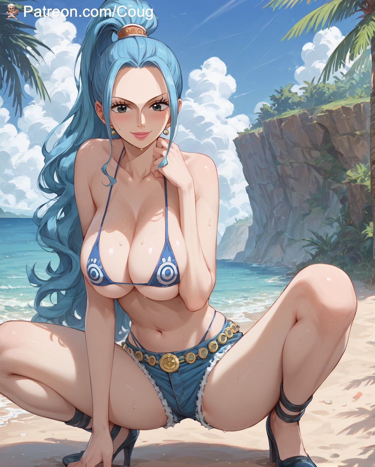 Nefertari Vivi hentai in One Piece page 4 full