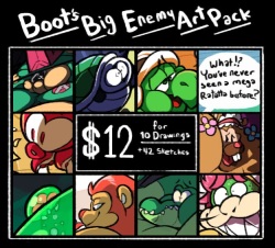 Boot's Big Enemy ArtPack