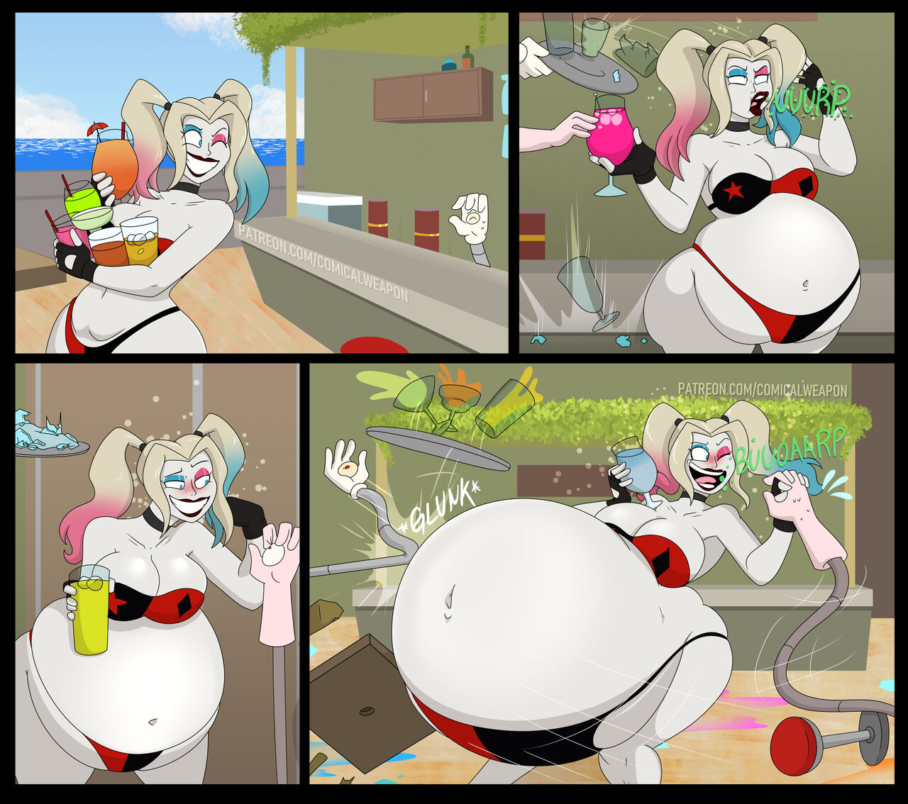 Open Bar - Harley Quinn page 2 full