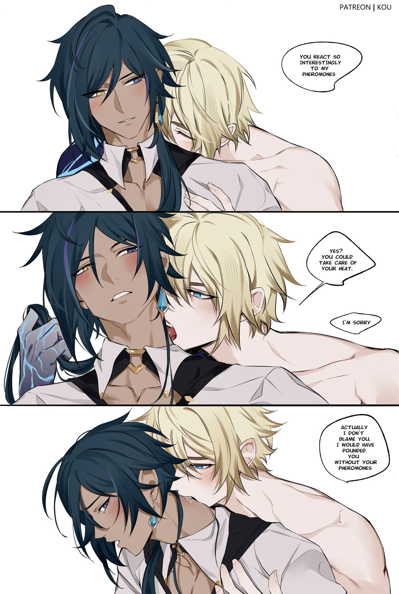 Dainsleif X Kaeya ✨❄️ page 2 full