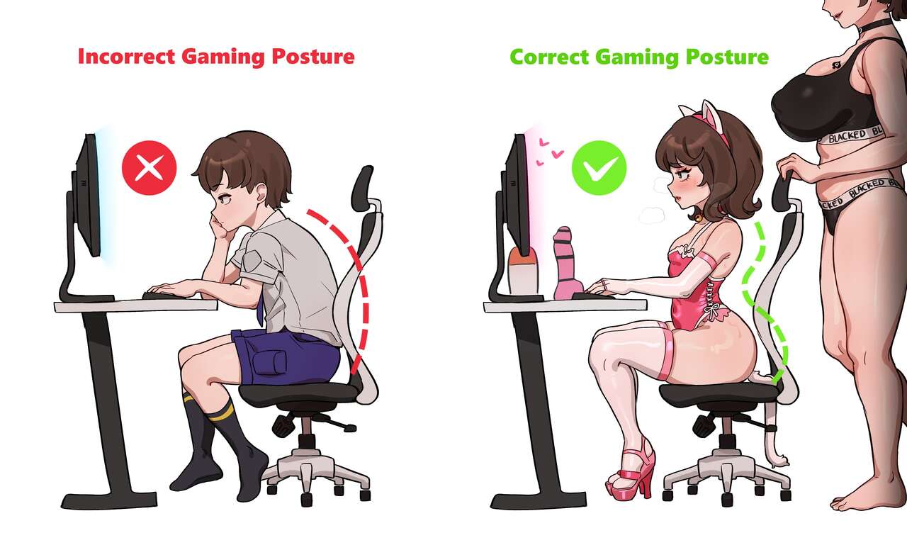 Sealguy1 Gaming Posture Meme page 2 full
