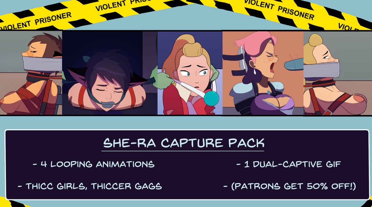 She-Ra Gag Pack page 1 full