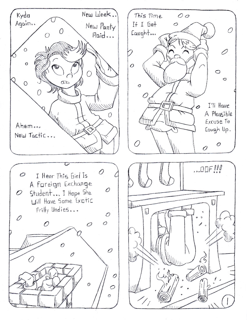 The Panty Thief Xmas page 1 full