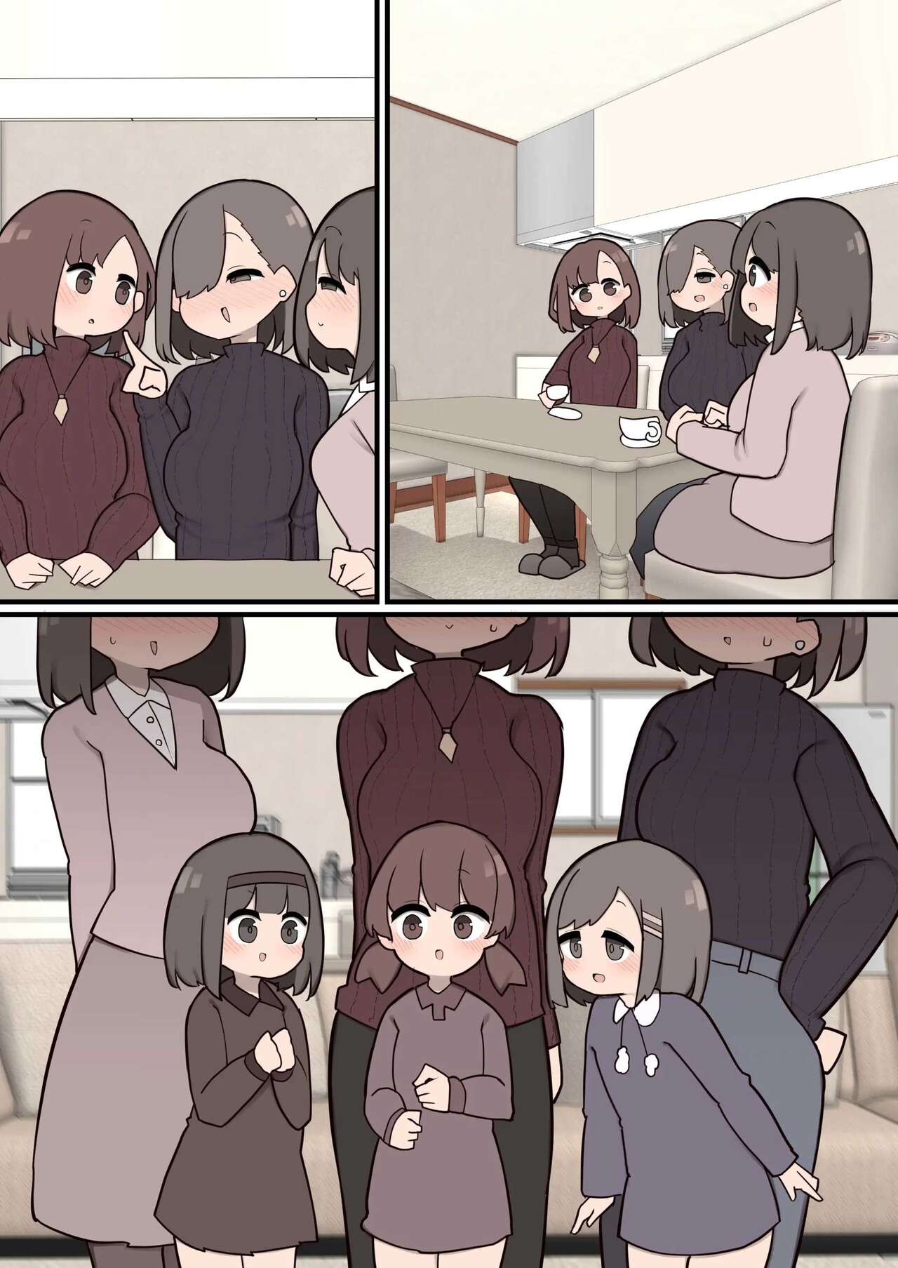 Musume to Musume no Tomodachi to Ecchi Shichaimashita 2 | Tuve Sexo con mi Hija y su Amiga Parte 2 page 10 full