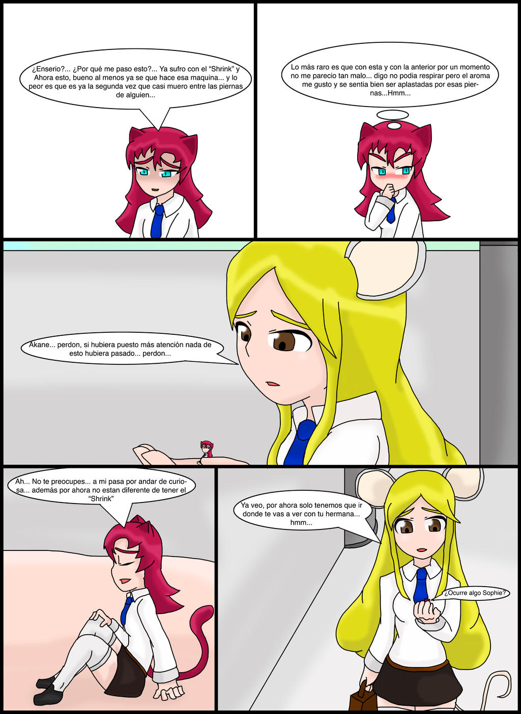 Hermanas Neko: Una Noche curiosa page 5 full