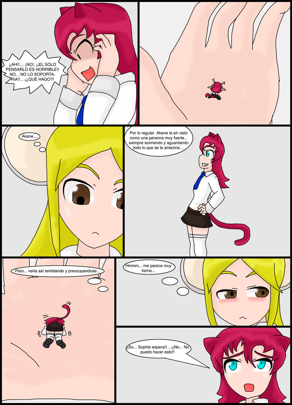 Hermanas Neko: Una Noche curiosa page 7 full