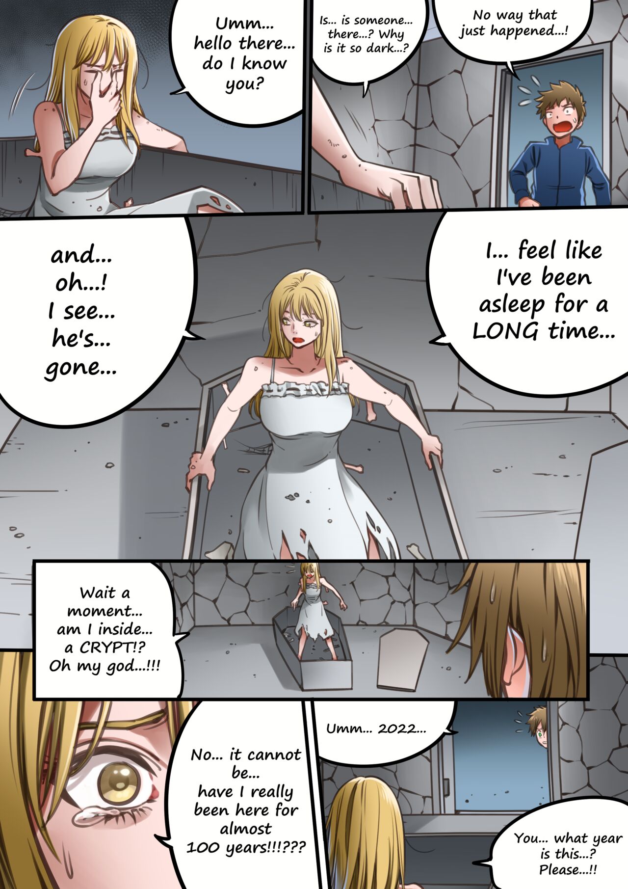 "Forgotten" - Precursor Tale - Complete 30 Page Manga - Kawamono/Skinsuit/Living Suit page 3 full